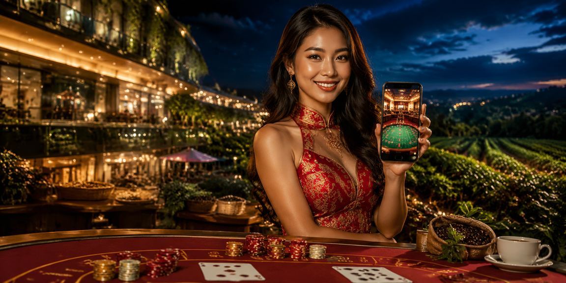 Khu vực giải trí ban đêm ở Nha Trang với không khí casino